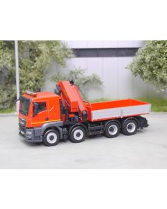 Pritschen LKW 4a mit Ladekran ohne Kabine, Bausatz
