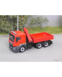 Pritschen LKW 3a mit Ladekran ohne Kabine, Bausatz
