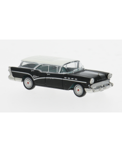 Buick Century Caballero, schwarz/weiss, 1957