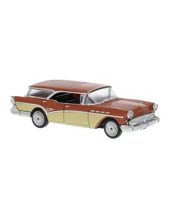 Buick Century Caballero, metallic-orange/hellbeige 1957