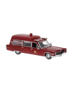 Cadillac Meteor Ambulance 1966, rot