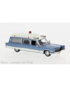 Cadillac Miller Meteor Ambulance, weiß/blau, 1966