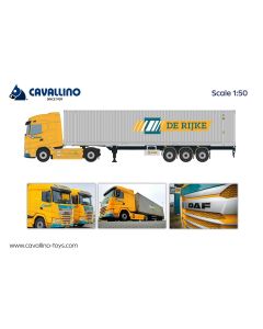 DAG XG "De Rijke" mit Containerauflieger