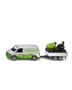 VW T6 mit Rasentraktor