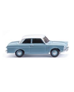 Ford Taunus 12M, pastellblau mit weißem Dach