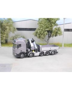 Chassis 10x4 mit Pritsche und grossem Ladekran, Bausatz