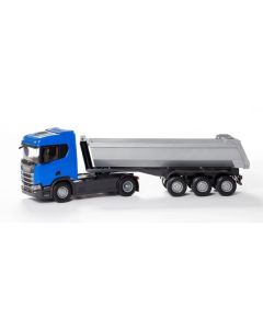Scania R500 NG 4x2 Kippauflieger, blau