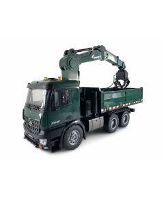 MB Arocs Kranwagen+Kipper RTR grün