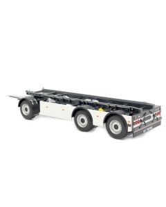 GS Meppel hooklift container trailer Volvo clear white
