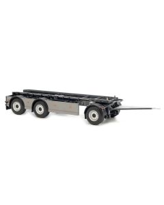 GS Meppel hooklift container Scania dark gray metallic