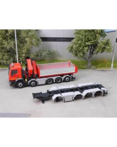 2x Umbausatz 5achs Chassis mit Riffelblech Kotflügeln (2 Varianten)