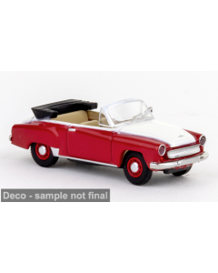 Wartburg 311 Cabriolet, rot/weiss, 1959