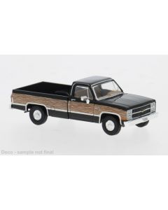 Chevrolet C 10, schwarz, 1982, Woody