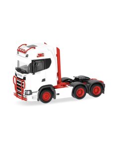 Scania CS 20 HD 6x4, weiß/rot