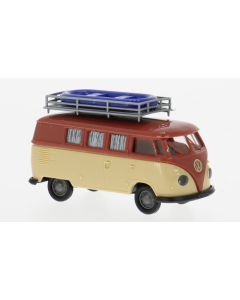 VW T1b Camper, rot/beige, 1960