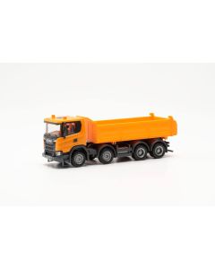 Scania XT17 Meiler Dreiseitenkipper, orange