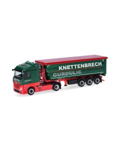 MB Actros Streamspace Stahlmulden-Sattelzug "Knettenbrech & Gurdulic"