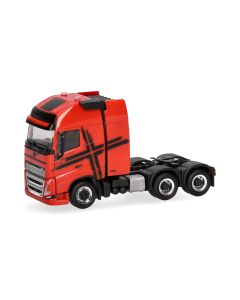 Volvo FH 16 GL XL 2020  mit Schwerlastturm 3a, rot-schwarz 