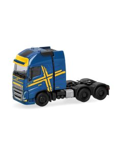 Volvo FH 16 GL XL 2020 mit Schwerlastturm 3a, blau 
