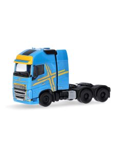 Volvo FH 16 GL XL 2020 mit Schwerlastturm 3a, blau 