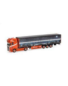 Scania CS 20 HD 15m Planen-Sattelzug "Ferntrans Haas"