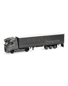 DAF XG+ Gardinenplanen-Sattelzug "Emmrich Transporte"