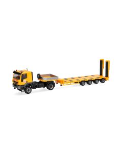 Iveco Trakker Semitieflade-Sattelzug "Goller Bögl" (It) 