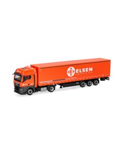 MAN TGX GX Gardinenplanen-Sattelzug "ELSEN"