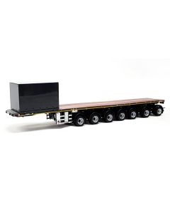 Ballastauflieger 7a OVB Nooteboom + 10ft Container