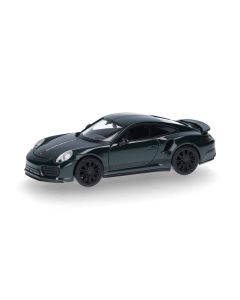 Porsche 911 (991) Turbo, verde british racing green
