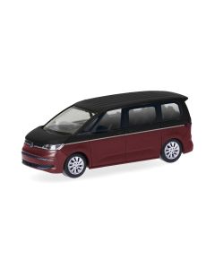 VW Multivan, Deep-Black/Fortanarot