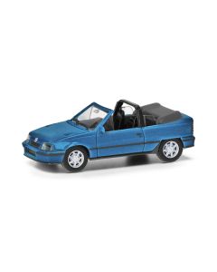 Opel Kadett E Gsi Cabrio, laserblaumetallic 