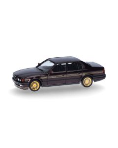 BMW Alpina B11 3,5, burgundrot, Dekor Gold 