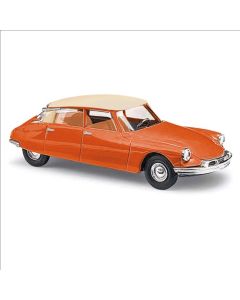 Citroën DS19 zweifarbig, Orange/Creme