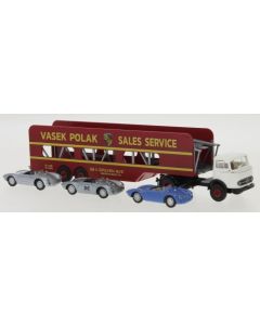 MB LPS 338 Autotransport-SZ, Vasek Polak, mit 3 Ricko-Modelle, 1960