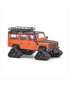 Land Rover Defender, mit Raupenantrieb