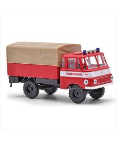 Robur LO 1801 A, FFW Auerbach mit Bauchbinde