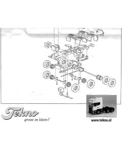 Scania R Topline 6x2 Bausatz
