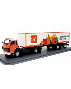 Saurer D290B Frontlenker Sattelzug "Coop"