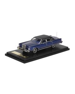 Lincoln Continental Town Car 1979, dark blue (1:64)