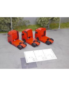 Chassis Verkleidung Auflage passend für MB/Volvo/DAF, 3x, Bausatz