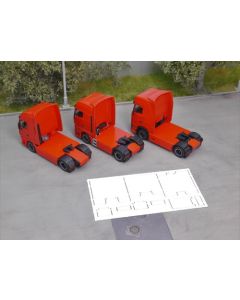 Chassis Verkleidung Auflage passend für Scania MAN Iveco, 3x, Bausatz