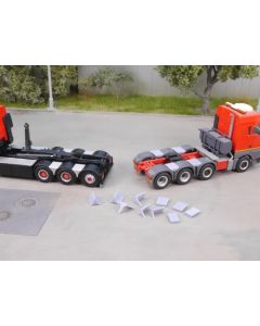 Riffelblech Ecken für Kotflügel, 14x 