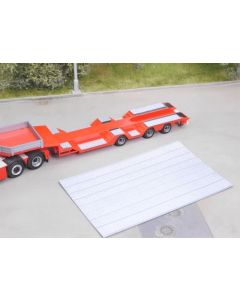 8x10cm Bleche für Fahrzeugtransporter je 7mm breit 