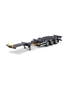 Containerauflieger Flexitrailer, grau