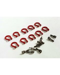 Shackle  25 t set à 10 Stk. rot