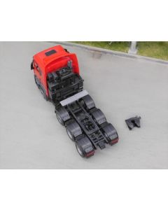 Sattelplatte verschiebbar, 2x, Bausatz