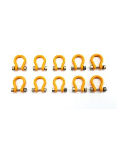 Shackle 200 ton yellow, 10x
