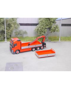 Pritsche 52mm für flache LKW, Bausatz 