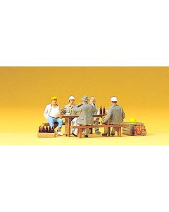 Figuren, Bauarbeiter in der Pause